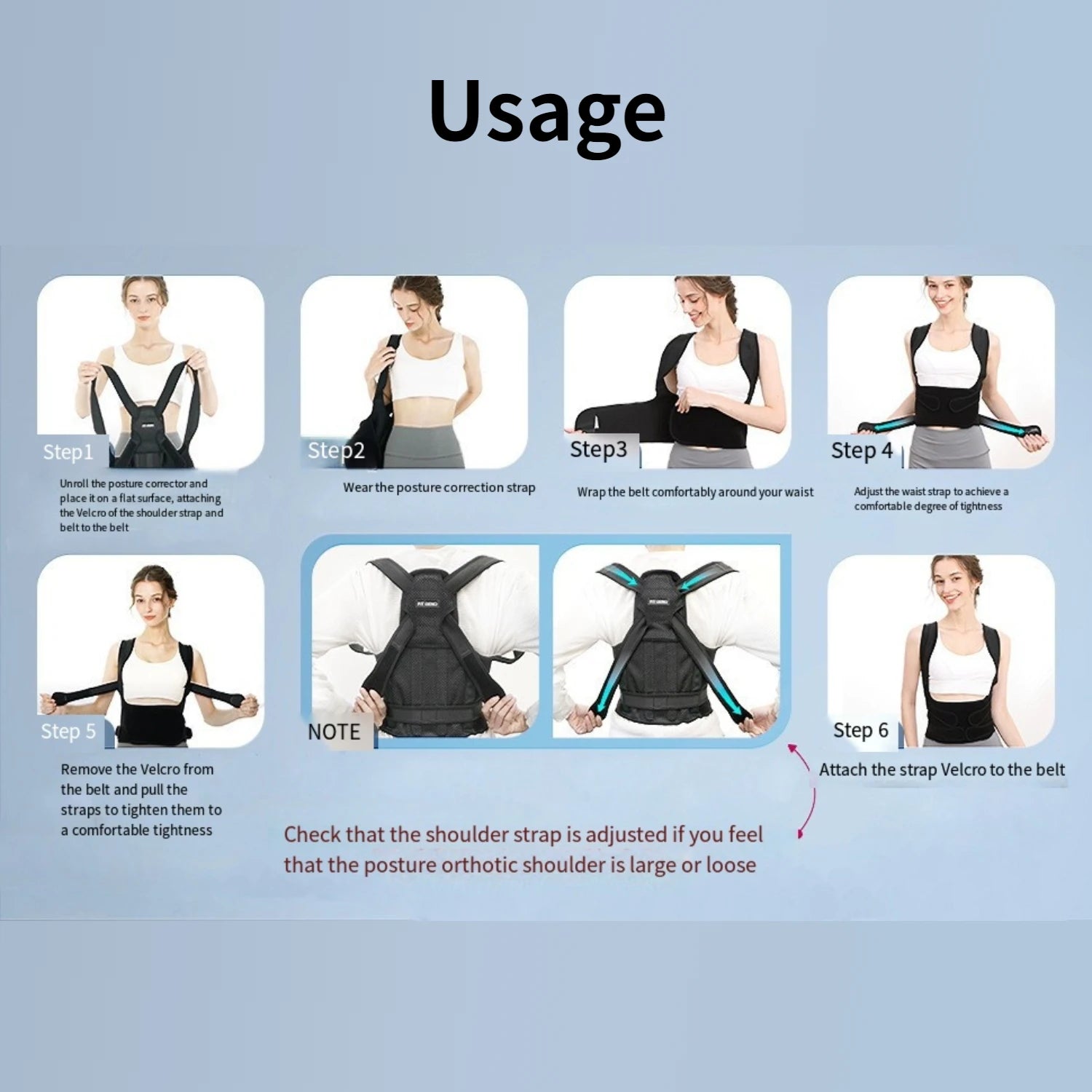 Orion – Corrector de Postura Ajustable